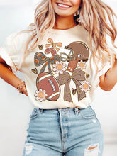 T-shirt décontracté Gameday pour femmes Football Fans