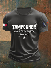 T-shirt manches courtes Tamponner C'est Mon Super Pouvoir Homme