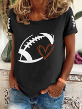 T-shirt décontracté Gameday pour femmes Football Fans