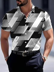 Chemise d'affaires décontractée pour hommes