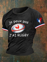 T-shirt à manches courtes J'Peux Pas J'Ai Rugby Homme
