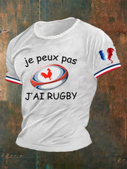 T-shirt à manches courtes J'Peux Pas J'Ai Rugby Homme