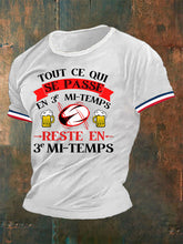 T-shirt Rugby Mi Temps Sleeves Homme