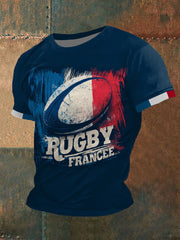 T-shirt France Rugby à manches courtes Homme