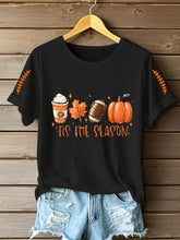 T-shirt à manches courtes Football Fall Tis The Season Femme
