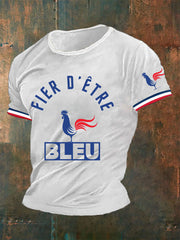 T-shirt à manches courtes Fier D'être Bleu Homme