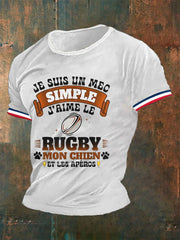 T-shirt à manches courtes Rugby Et Apéro Homme