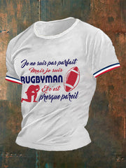 T-shirt à manches courtes Rugbyman Parfait Sur Homme
