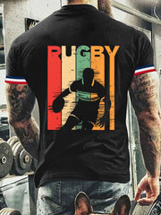 T-shirt Rugby Manches Courtes Homme
