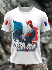 Hommes Rugby Lovers Fans Imprimer T-shirt décontracté