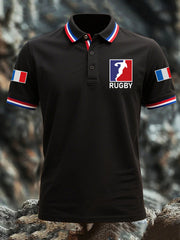 Chemise à manches courtes France Rugby Homme