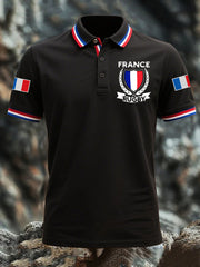 Chemise à manches courtes France Rugby Homme
