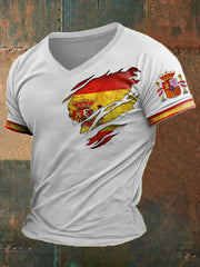 T-Shirt Imprimé Espagne Homme