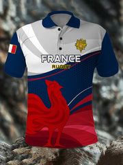 Chemise à manches courtes France Rugby Homme