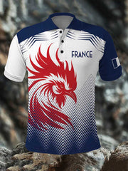 Chemise à manches courtes France Rugby Homme