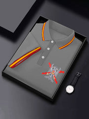 Hommes Espagne Patrotic Croix de Bourgogne Tercios Imprimé Casual Tops