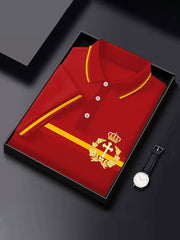 Tops décontractés imprimés Tercios Croix de Bourgogne d'Espagne pour hommes