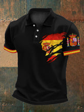 Polo Homme Imprimé Espagne