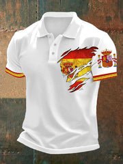 Polo Homme Imprimé Espagne