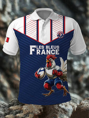 Chemise à manches courtes France Rugby Homme