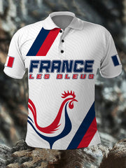 Chemise à manches courtes France Rugby Homme