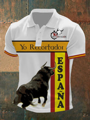 Polo à manches courtes Spain Toro Homme