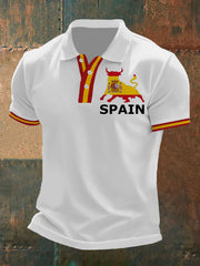 Polo à manches courtes Spain Toro Homme