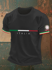 T-shirt de l'Italie des hommes