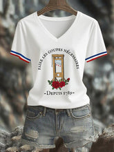 T-shirt à manches courtes Faire Les Coupes Necessaires Femme