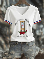 T-shirt à manches courtes Faire Les Coupes Necessaires Femme