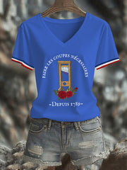 T-shirt à manches courtes Faire Les Coupes Necessaires Femme