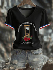 T-shirt à manches courtes Faire Les Coupes Necessaires Femme