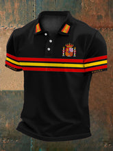 Hauts décontractés imprimés espagnols pour hommes