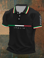 T-shirt de l'Italie des hommes