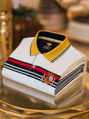 Chemise imprimée à manches courtes de style espagnol pour hommes