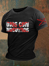 T-shirt imprimé Tercios Croix d'Espagne de Bourgogne pour hommes