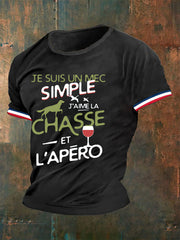 T-shirt manches courtes Je Suis Un Simple Homme