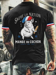 T-shirt à manches courtes Sauve La Nation Homme
