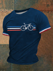 T-shirt à manches courtes imprimé Tour de France Homme