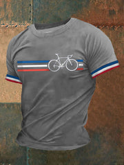 T-shirt à manches courtes imprimé Tour de France Homme