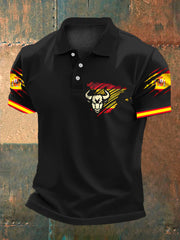 Chemise Homme Spanish Bull Art Flag