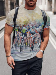 T-shirt à manches courtes Tour De France Homme