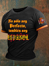 T-shirt imprimé Spain Patrotic Homme