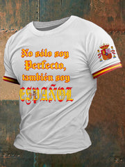 T-shirt imprimé Spain Patrotic Homme