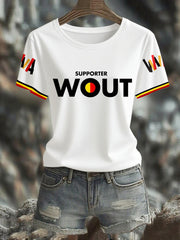 T-shirt à manches courtes Supporter Wout Femme