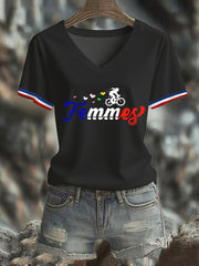 T-shirt manches courtes Tour De France Femmes