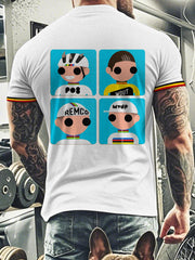T-shirt à manches courtes Tour De France Wout Homme