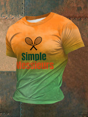 T-shirt Roland Garros Tennis Imprimé Homme