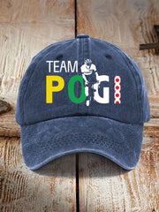 Chapeau Pogi Print Unisexe