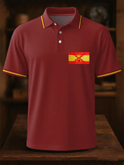 Tops décontractés imprimés Tercios Croix de Bourgogne d'Espagne pour hommes